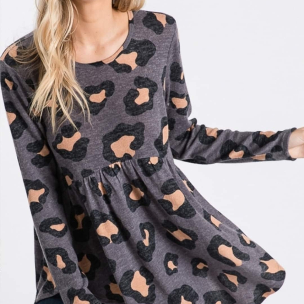 Babydoll knit top